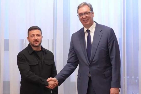 Владимир Зеленский впервые прибыл в Сербию с официальным визитом